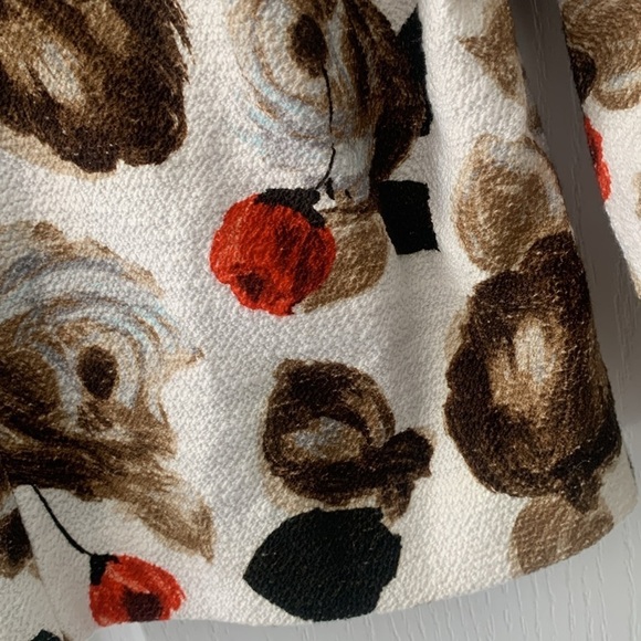 Dolce & Gabbana‎ Floral Print Jacket blazer trendy Size 44 pocket snap button - Picture 10 of 10